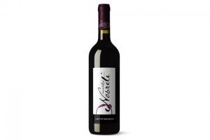 Fľaša vína Cabernet Sauvignon 2017, zemské víno (suché)