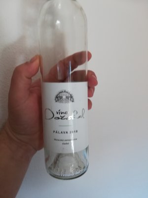 Fľaša vína Pálava 2018, zemské víno (sladké)