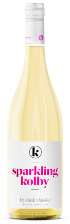 Fľaša vína Sparkling Ryzlink vlašský 2020, zemské víno - perlivé (polosuché)