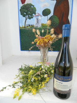 Fľaša vína BLUE 2017, zemské víno (suché)