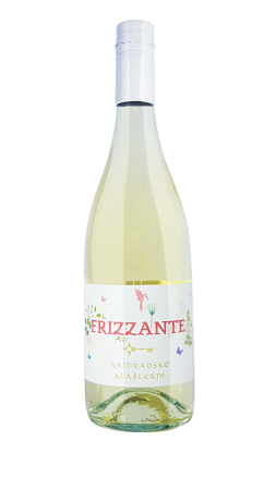 Fľaša vína Rivaner FRIZZANTE 2019, akostné perlivé víno (polosuché)