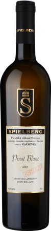 Fľaša vína Pinot Blanc AUSTERLITZ 2019, pozdný sber (suché)