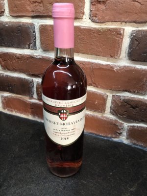 Fľaša vína Cabernet Moravia 2018, zemské víno (suché)
