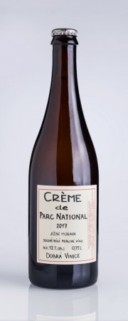 Fľaša vína Creme de Park National (pét-nat) 2018, zemské víno - perlivé (suché)