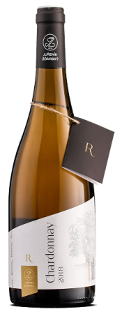 Fľaša vína Chardonnay Rezerva 2018, pozdný sber (suché)