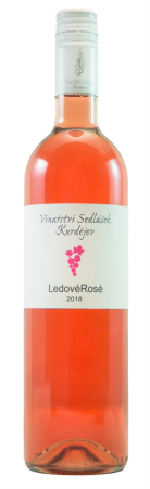 Fľaša vína Rosé 2018, zemské víno (suché)