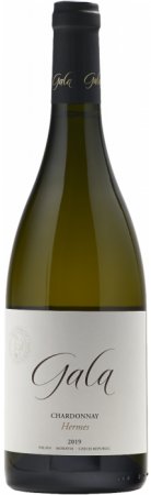 Fľaša vína Chardonnay (Hermes) 2019, pozdný sber (suché)
