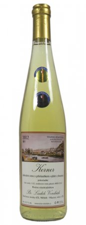 Fľaša vína Kerner (0,75 l) 2012, výber z hrozna (polosladké)