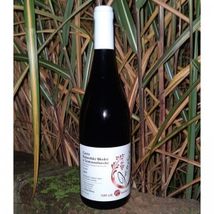 Fľaša vína Cuvée Rulandské modré & Svatovavřinecké 2019, zemské víno (suché)