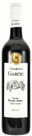 Fľaša vína Cuvée Stará hora 2017, výber z hrozna (suché)