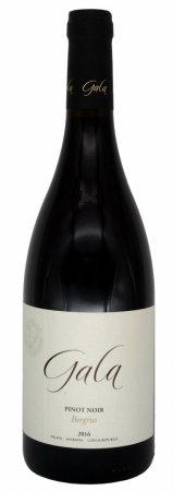 Fľaša vína Pinot noir (Bergrus) 2016, pozdný sber (suché)