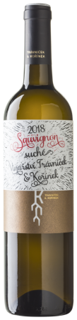 Fľaša vína Sauvignon 2018, pozdný sber (suché)