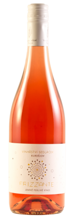 Fľaša vína Frizzante rosé 2018, akostné perlivé víno (suché)