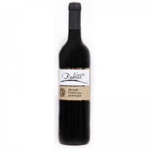Fľaša vína Modrý Portugal Barrique 2017, zemské víno (polosladké)