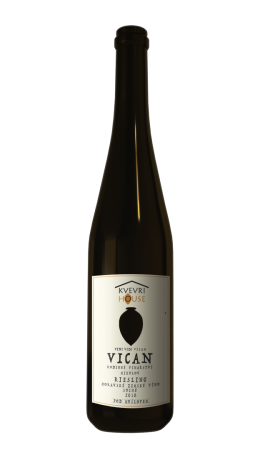 Fľaša vína Riesling 2018, zemské víno (suché)