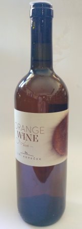 Fľaša vína Orange wine 2018, zemské víno (suché)