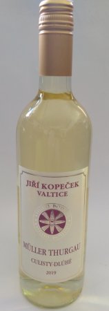 Fľaša vína Müller Thurgau 2019, zemské víno (suché)