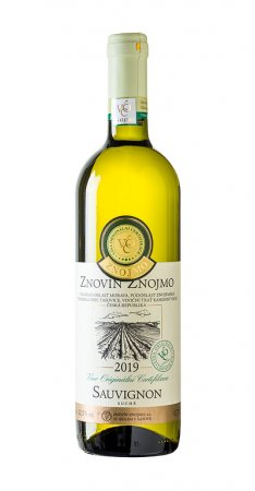 Fľaša vína Sauvignon 2019, voc (suché)