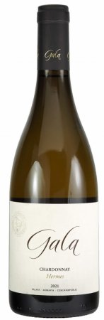 Fľaša vína Chardonnay (Hermes) 2021, pozdný sber (suché)