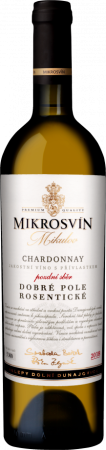 Fľaša vína Chardonnay (Rosentické) 2018, pozdný sber (suché)