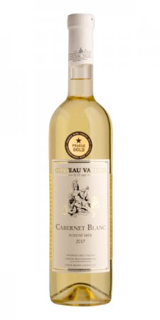 Fľaša vína Cabernet blanc 2017, pozdný sber (suché)
