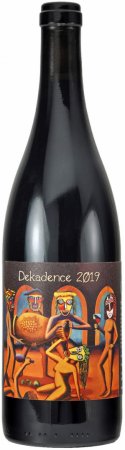 Fľaša vína Dekadence /Modrý Pinot/ 2019, zemské víno (suché)