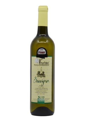 Fľaša vína Sauvignon  2019, pozdný sber (suché)
