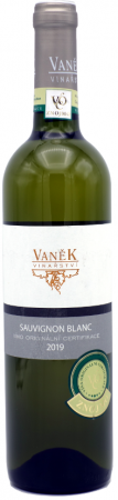 Fľaša vína Sauvignon  2019, voc (polosuché)