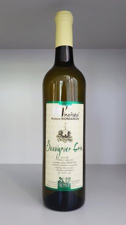 Fľaša vína Souvignier gris 2019, výber z hrozna (suché)