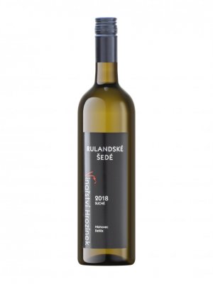 Fľaša vína Rulandské šedé 2019, pozdný sber (suché)