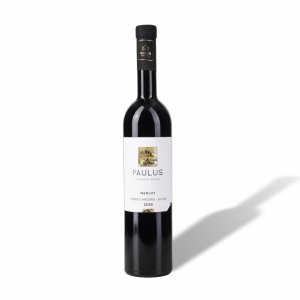 Fľaša vína Merlot 2018, výber z hrozna (suché)