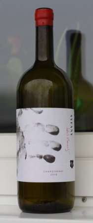 Fľaša vína Chardonnay (Magnum) 2018, zemské víno (suché)