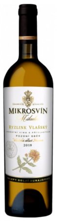 Fľaša vína Ryzlink vlašský (Flower Line) 2019, pozdný sber (suché)