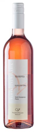 Fľaša vína Frankovka rosé 2019, pozdný sber (suché)