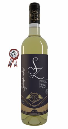 Fľaša vína Sylvánské zelené 2019, pozdný sber (suché)