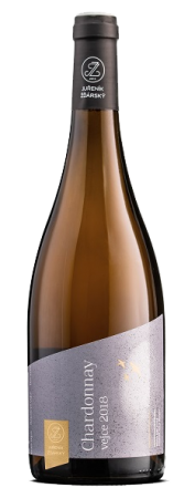 Fľaša vína Chardonnay Vejce 2018, zemské víno (suché)