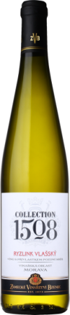 Fľaša vína Ryzlink vlašský (Collection 1508) 2019, pozdný sber (suché)