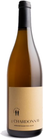 Fľaša vína Chardonnay 2016, zemské víno (suché)