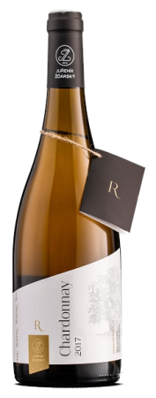 Fľaša vína Chardonnay Rezerva 2017, pozdný sber (suché)