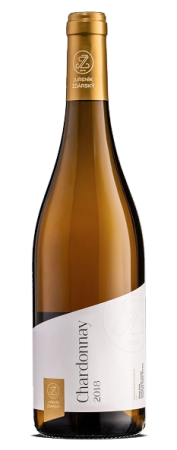 Fľaša vína Chardonnay 2018, pozdný sber (suché)