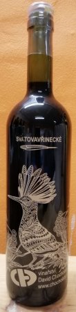 Fľaša vína Svatovavřinecké 2018, zemské víno (suché)