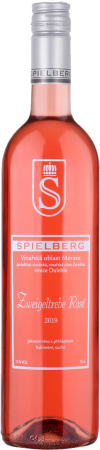 Fľaša vína Zweigeltrebe rosé 2019, kabinetné víno (suché)