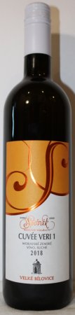 Fľaša vína Cuvée Veri 1 2018, zemské víno (suché)