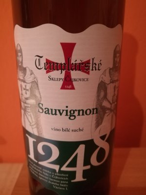 Fľaša vína Sauvignon 2018, akostné víno (suché)