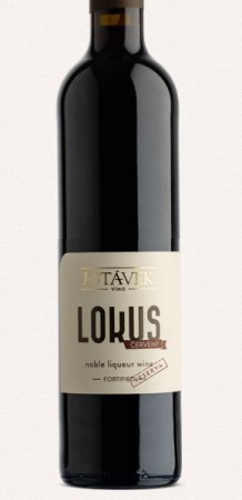Fľaša vína Lokus červený Reserva (BIO) 2010, akostné likérové víno (sladké)