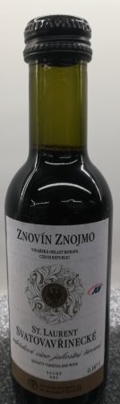 Fľaša vína Svatovavřinecké 2019, akostné víno (suché)