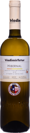 Fľaša vína Hibernal 2019, výber z hrozna (polosladké)