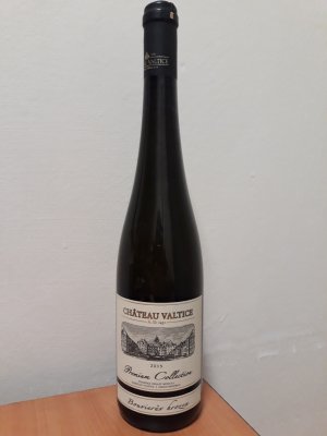 Fľaša vína Bouvierův hrozen 2015, pozdný sber (suché)