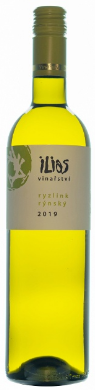 Fľaša vína Ryzlink rýnský I. 2019, pozdný sber (suché)