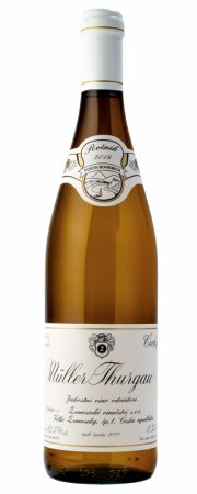 Fľaša vína Müller Thurgau 2018, akostné víno (suché)